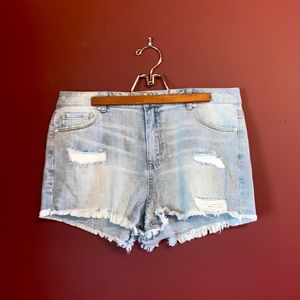 Almost Famous jean shorts